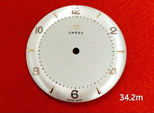 Omega dial silver - omega, two