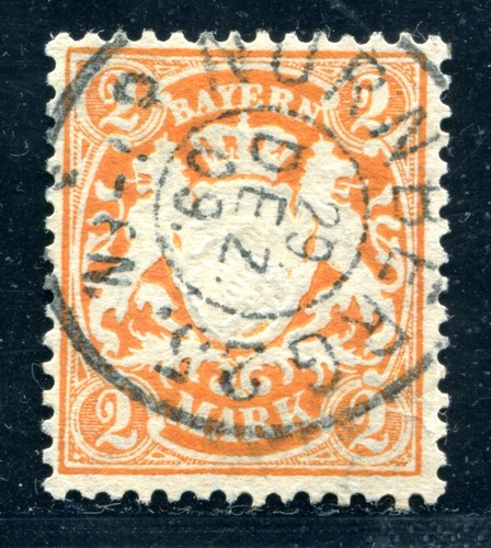 Bayern 1890 gestempelt - 1890, sehr