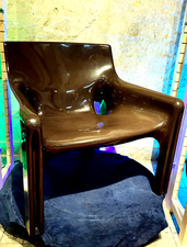 1 x Sessel Lounger VICARIO Vico Magistretti  für ARTEMIDE 1970er Indoor/Outdoor