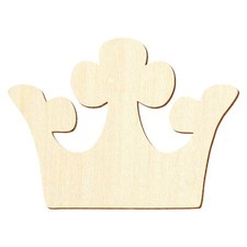 Holz Krone 3 - Deko Basteln