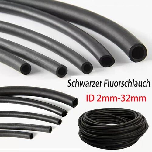 Schwarzer vitonschlauch - schwarzer,