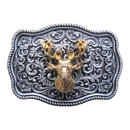 Edles buckle mit - mit, hirsch