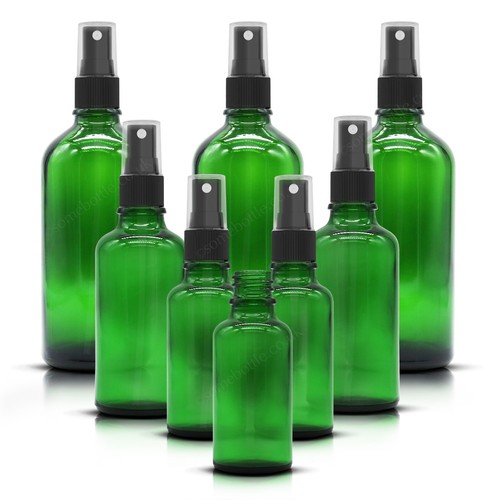 Grüne glas sprühflasche - glas,