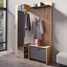 Wandgarderobe BENNO - 140cm -
