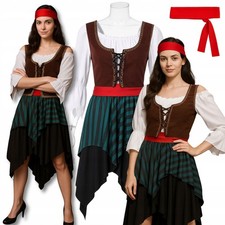 Damen Piratenkostüm Gr. S/m