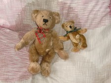 ❤️ 2 x Sunkid ❤️ Teddy Bär ❤️ bewegliche Arme u. Beine ❤️ 26cm & 12cm ❤️