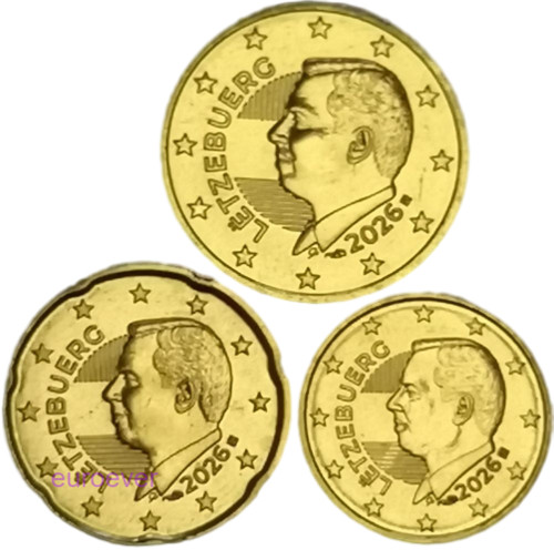 Euro cent unc lose - 10, 50
