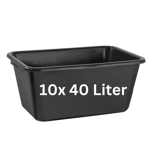 10x mörtelkasten liter - 40,