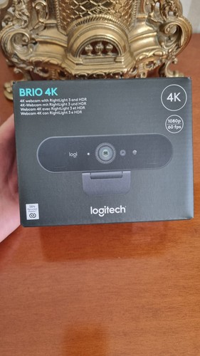 Logitech brio webcam kamera - 4k,