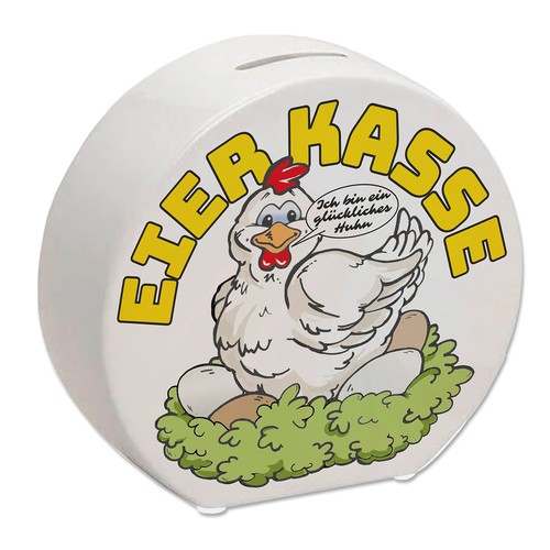 Eierkasse spardose ich bin - spardose,