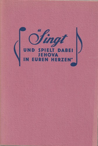 Singt und spielt dabei jehova - singt,