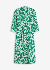 Hemdkleid mit Blumenmuster Gr