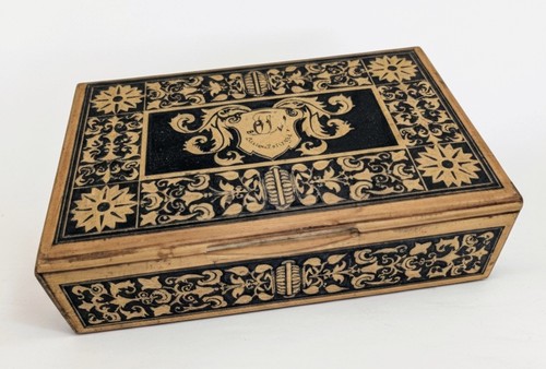 Antiquarische schatulle - antiquarische,