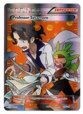 Professor Sycamore 114/114 Steam Siege Full Art Pokemon Karte