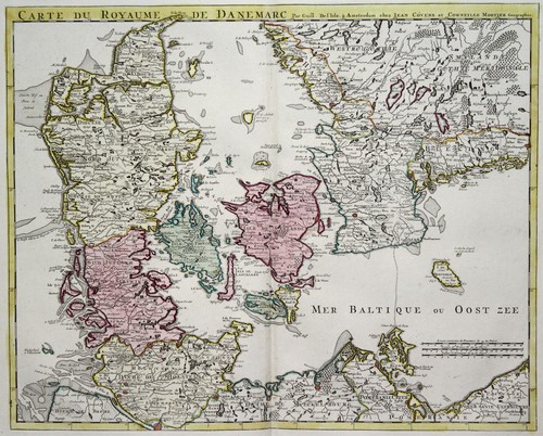 Dänemark original kupferstich - original,