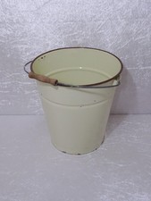 DDR Thale Emaille Design Eimer