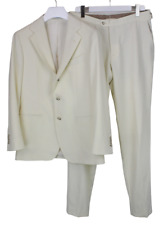 Suitsupply Havana Jetted Slim / Sogo SA Anzug Herren UK 40 Wolle Flannel