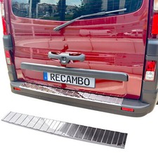 Ladekantenschutz Edelstahl chrom passend für Opel Vivaro B | BJ 2014-2019