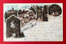 Litho AK EISENACH 1899 Hohen Sonne und Wartburg    ( 142589