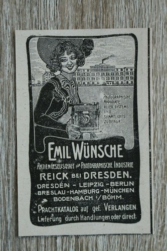 Werbung anzeige 1900 emil - anzeige, um