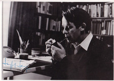 Siegfried Lenz - Schriftsteller - Foto: Krementz - original signiert