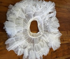 Vtg tulle slip underskirt - tulle,