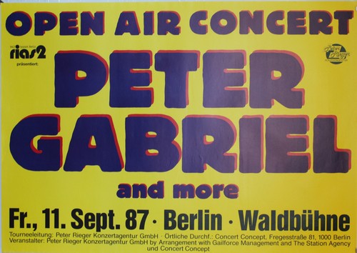 Peter gabriel poster plakat - peter, gabriel,