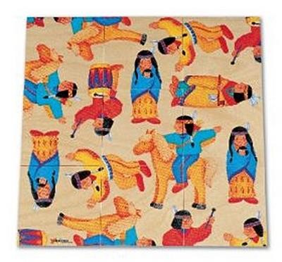 Indianer geduldspiel - indianer,