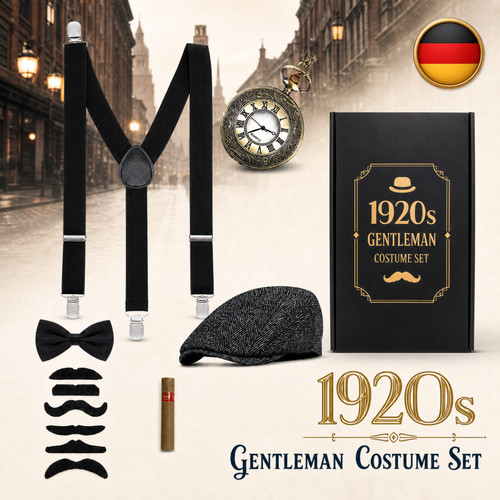 Kostüm herren 20er jahre set - jahre,
