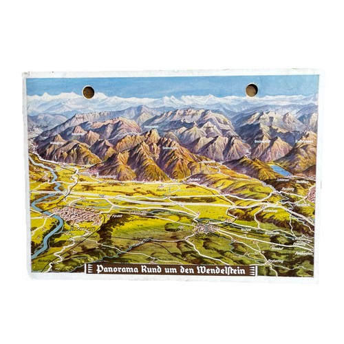 Postkarte landkarte rosenheim - landkarte,