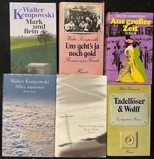 SAMMLUNG PAKET - 6 Hardcover - WALTER KEMPOWSKI - Heile Welt, Alles Umsonst u.a.