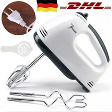 Elektrischer Handmixer Handrührer Mixer Handrührgerät 7 Stufen Handmixer 260Watt