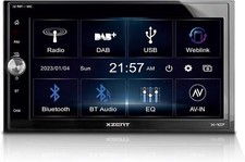 XZENT X-107 2 DIN Autoradio Mediencenter Multimediasystem für Autos, Reisemobile