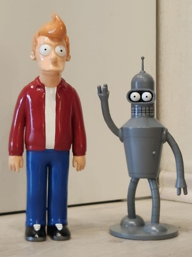 Futurama bender fry - fry, figuren