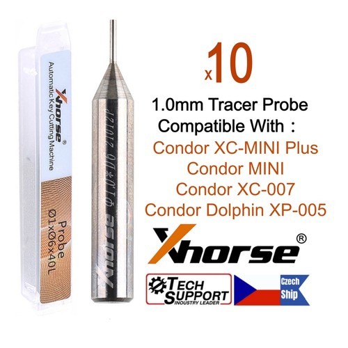 10x xhorse 0mm tracer probe - xhorse,