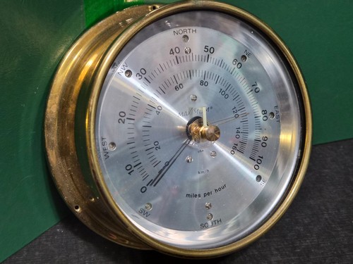 Maximum brass anemometer - brass,