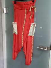 Ausgefallene Haremshose von Tusso viele Details Damen Gr. M Lagenlook NEU