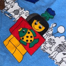 Vintage Lego Duplo Bettwäsche 90er Jahre Sammler Klemmbausteine Geschenk Retro