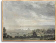 hyidecorart Leinwand Bild Wandbild mit Holzrahmen, 60x90 cm, Landschaft, Natur