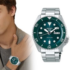 Neu Herren Quarzuhr für Seiko