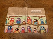 EULE Mutterpasshülle 100% Cotton, Mutterpass Organizer, Mutterpass Hülle 18×14cm