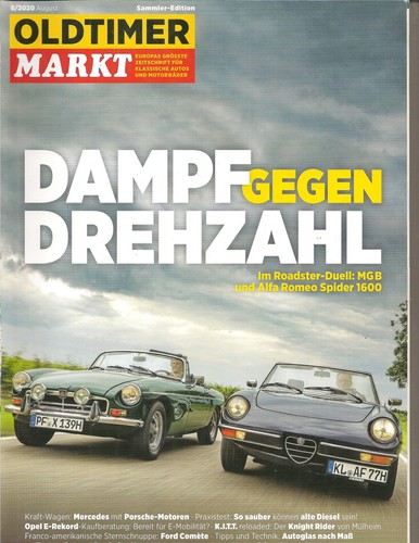 Oldtimer markt heft - markt, 08/2020