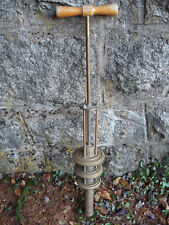 Alter Wäschestampfer Wasch-Blitz Messing 87 cm 40er 50er Jahre --gut erhalten--