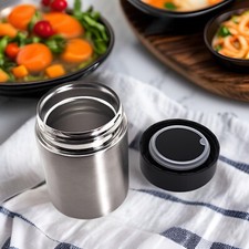 Thermobecher Thermobehälter Lunchbox Edelstahl Lunchbehälter Suppe Essen Camping