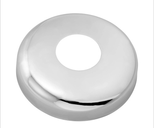 Lux messing rosette 6mm g - messing, 18,6mm