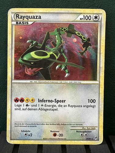 Pokémon tcg rayquaza - pokémon, 20/95