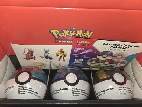 Pokemon pokeball tin - pokemon, box