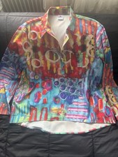 Bunte Langarmbluse Gr.XXL