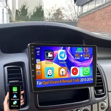 Android 15 Für Opel Vivaro A Renault Trafic 2 MK2 4G+64G CarPlay Autoradio Navi