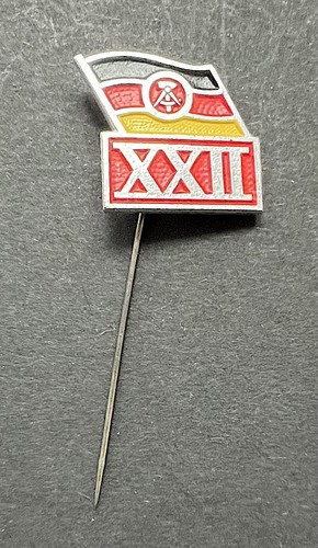 Ddr anstecker pin xxii - ddr,